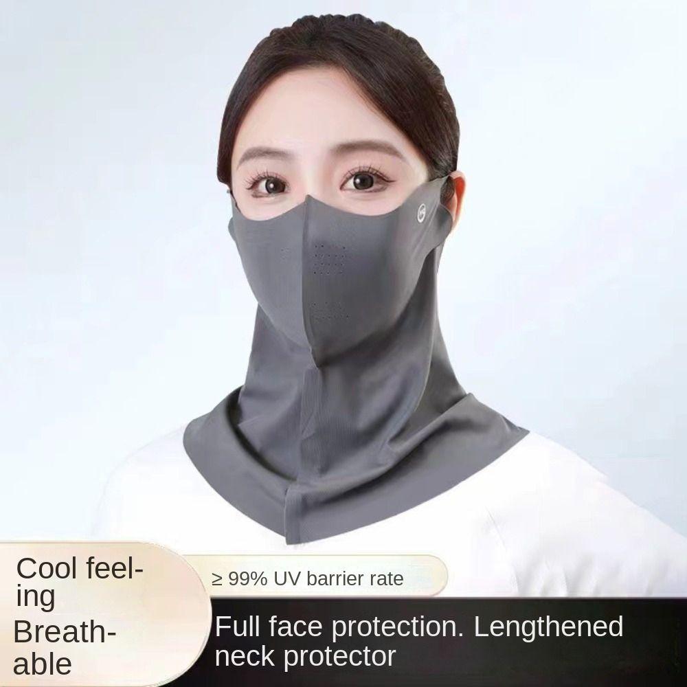Шарф Ice Silk Anti-UV UPF50+ Sunshade Face Mask Fashion Sun Protection Mask Cycling