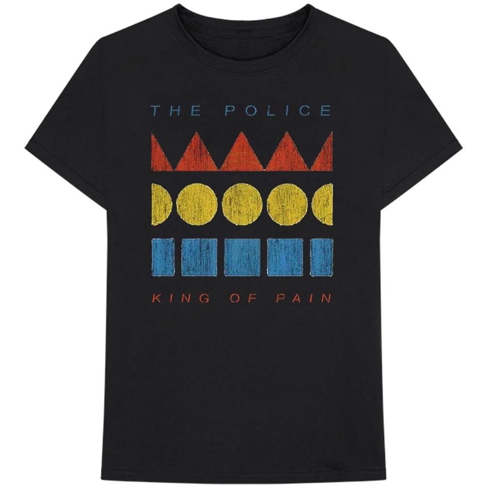 Men's Police Kings of Pain Slim Fit T-shirt XX-Large Black