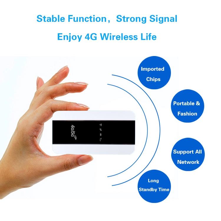 Портативный 4G LTE WiFi-роутер со слотом для SIM-карты, версия для США