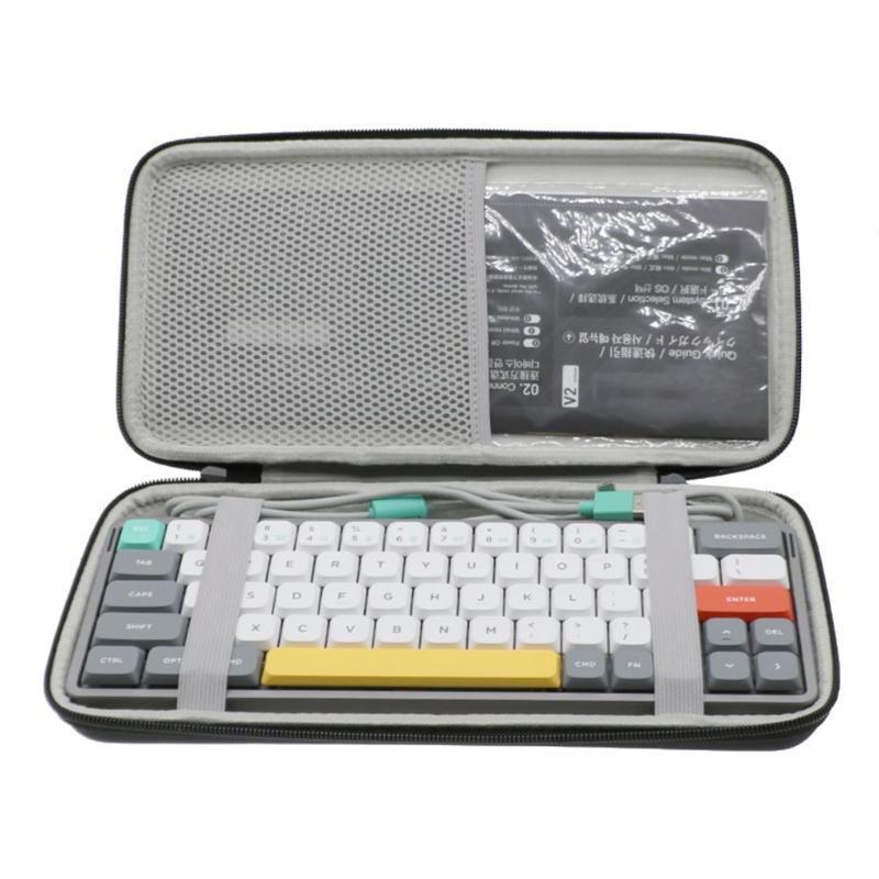 Protective Storage Bag For  Air60 V2 Keyboards Case With Soft Lining For Cushioning Soft Lined Keyboard Pouch