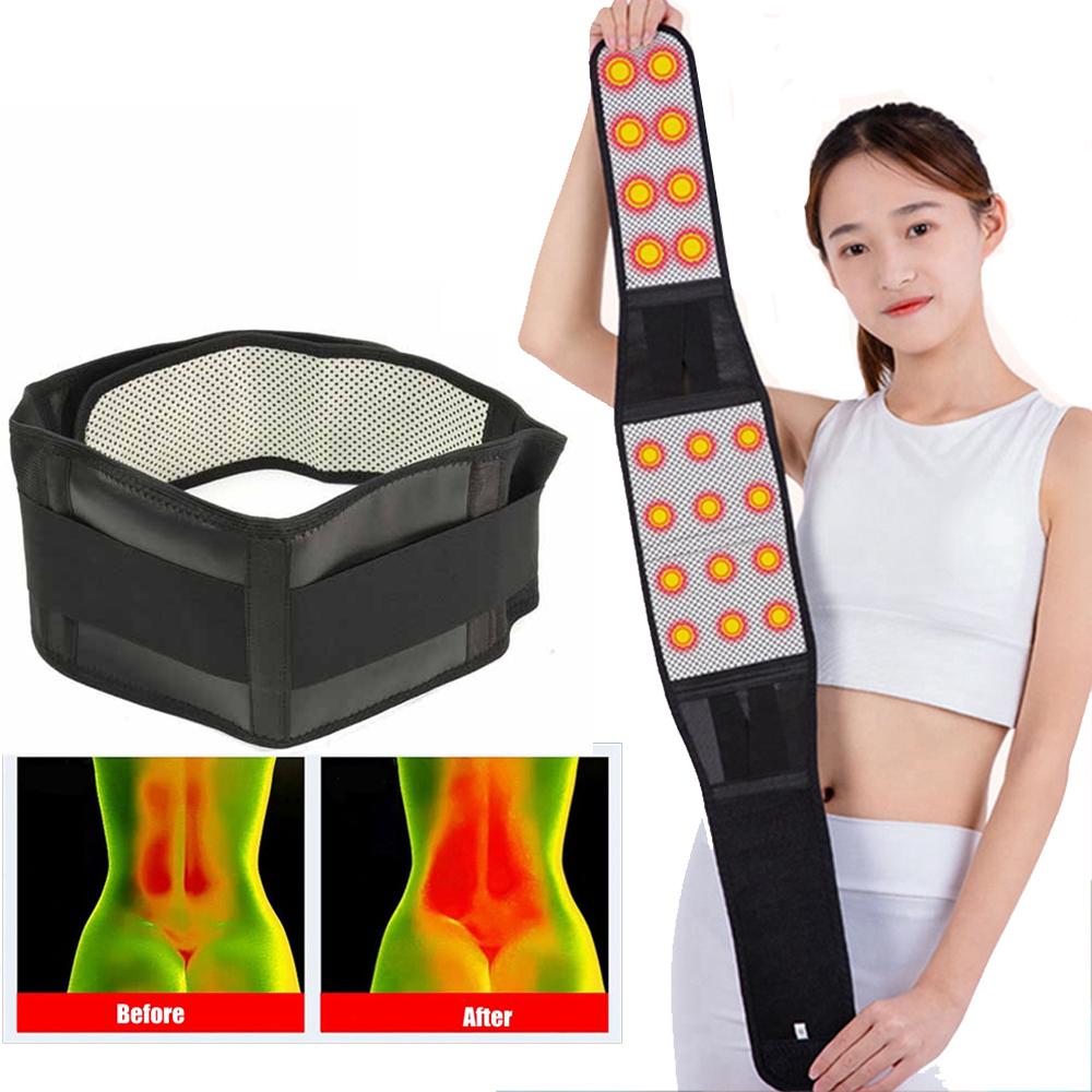 Tourmaline Automatic Heating Magnetic Belt Waist Belt Support Back Waist Support Double Belt Double Belt Adjustable