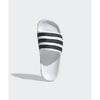 adidas Adilette 22 Slide белые черные унисекс кроссовки Cloud-White Core-Black IF3668