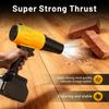 Leaf Blower Cordlesswith Battery and Charger, Lightweight Handheld Leaf Blower, Infinitely Variable Speed, Replacement Nozzle, Leaf Blowers for Patio