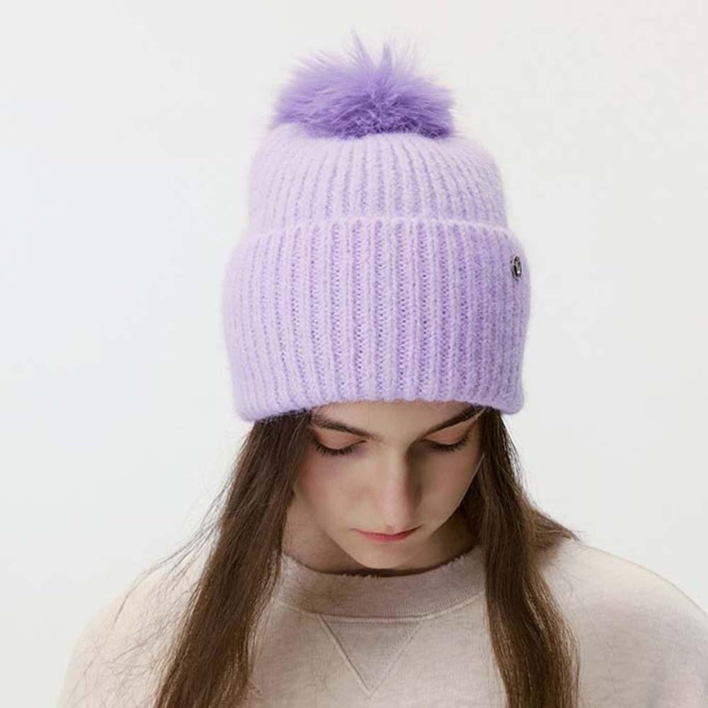 Korean Style Twists Knitted Hat Elastic Brimless Beanie Cap Personality Winter Pullover Cap Women