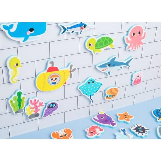 Sangsangatti Bath Play Sticker Set of 2, Korean Bath Toys