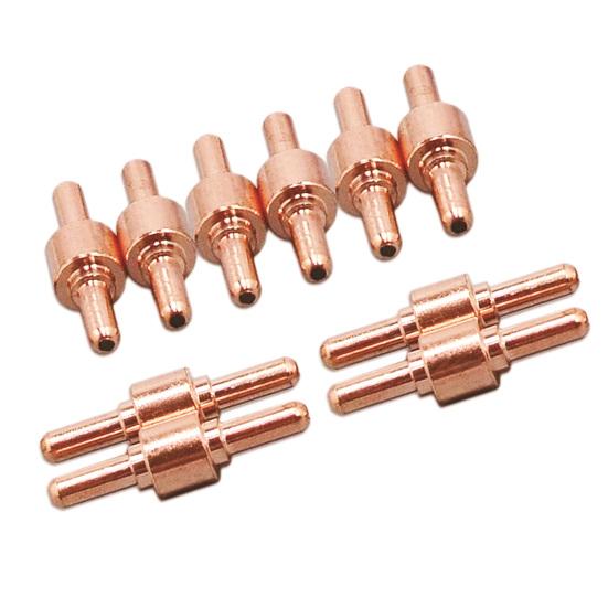 100 шт. PT31 LG40A расходные материалы для плазменной резки, прочные, простые в установке, компактные, профессиональные, комплект наконечников для электродов, мастерская