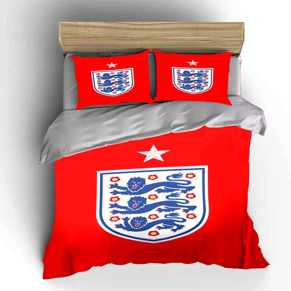 Blue lions and roses. Bedding sets Duvet cover sets Duvet covers Pillowcases(1* Duvet Cover 2* Pillowcases without duvet insert)