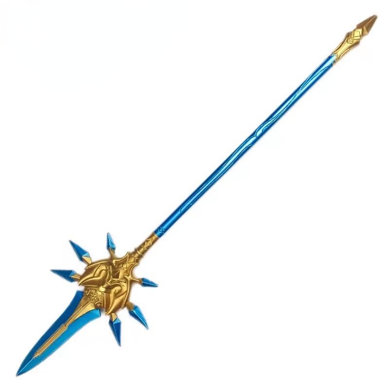 100 см перекованный меч, меч Камисато Аяка, меч для косплея, оружие, реквизит, безопасность, подарок для роли из искусственной кожи