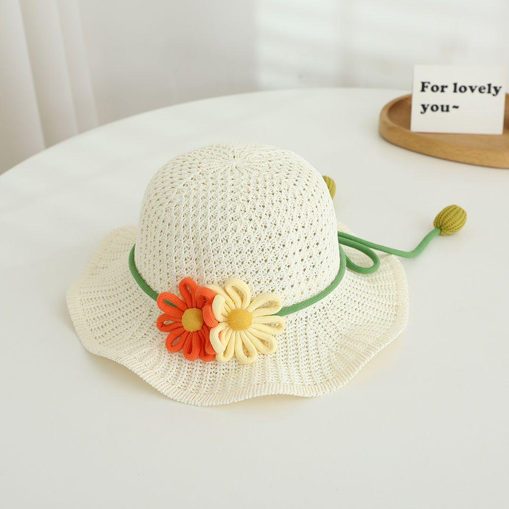 Hat Summer Thin Sunshade Straw Hat Fisherman's Hat Girl Cute Princess Basin Hat Sun Hat
