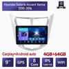 Android Carplay Car Radio Multimidia Video Player Navigation GPS For Hyundai Solaris Accent Verna 2010-2016 2din Head Unit 4+64GB