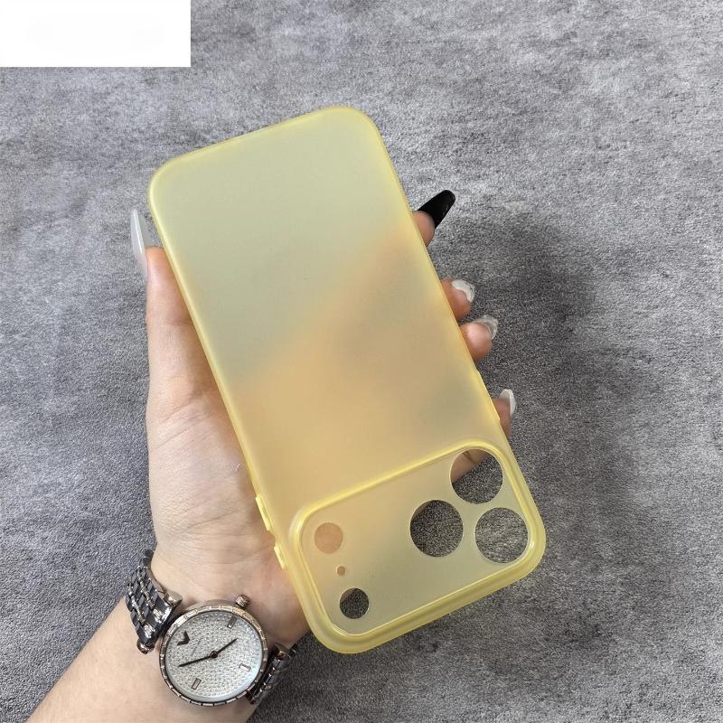 Ультратонкий матовый чехол для телефона 0,3 мм для iPhone 17 Pro Max 17 Air Полупрозрачная матовая мягкая PP-накладка для iPhone 17Pro