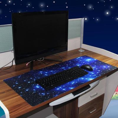 Нескользящий коврик для ноутбука с узором Galaxy, игровой большой коврик для мыши, коврик для клавиатуры