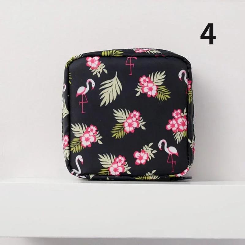 New Women Tampon Storage Bag Sanitary Pad Pouch Napkin Cosmetic Bags Organizer Ladies Makeup Bag Girls Tampon Holder Organizer