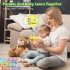 Жираф Читатель Карточек Sight Words Языковые Игры Изучение Английского Русский Машина Игрушка для Раннего Развития Детей Малышам Подарок