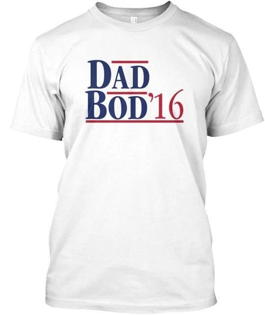 Футболка '16 Dad Bod Сделано в США Размеры от S до 5XL