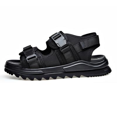 FashionSummer Новые дизайнерские спортивные сандалии для мужчин Модные повседневные высококачественные черные пляжные сандалии для мужчин