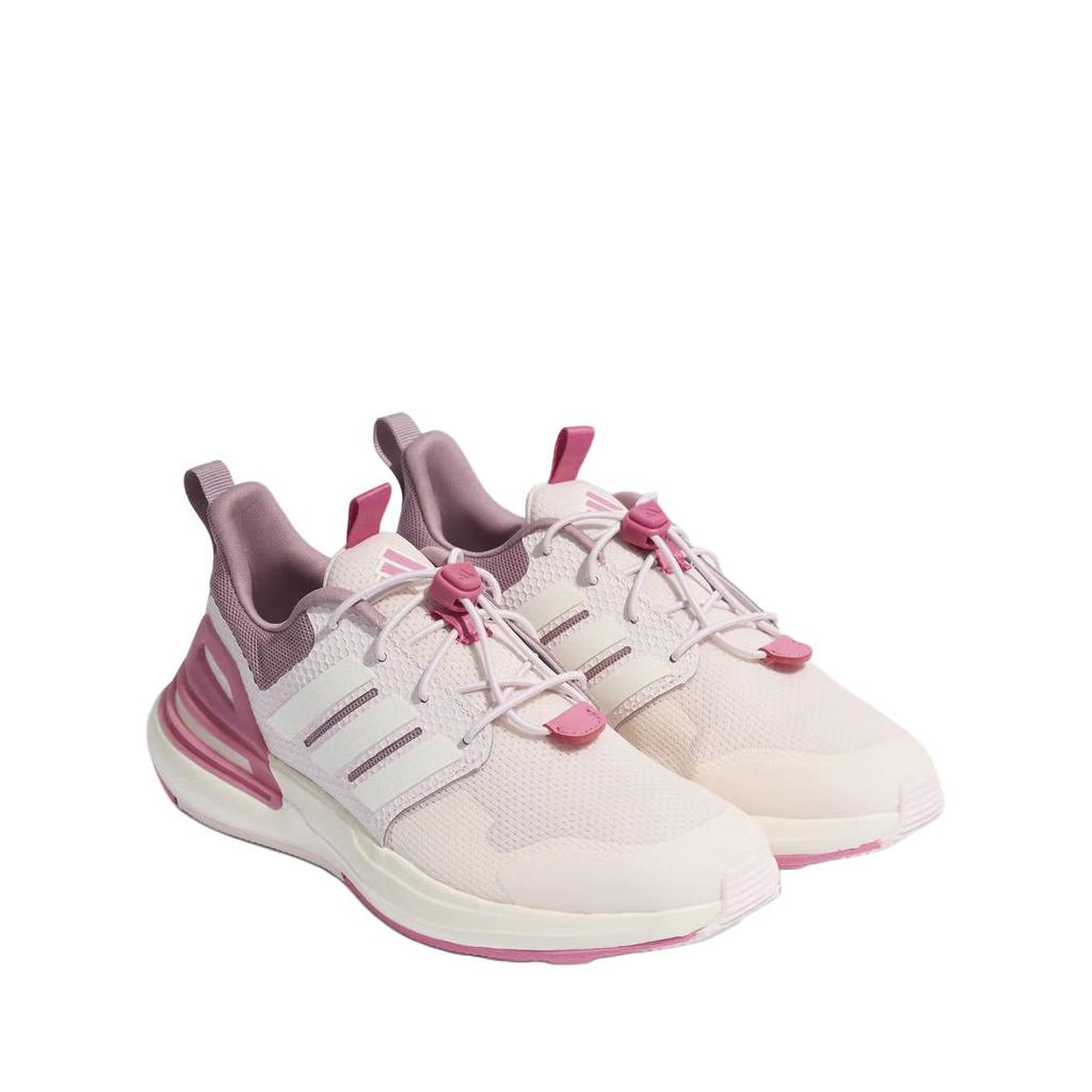 adidas Rapidasport El Удобные Универсальные Детские Кроссовки с Низким Верхом Детские Кроссовки Розовые KK4355