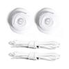 Adult & Kids Twist Buckle No-Tie Casual Sneakers with Automatic Rotating Shoelaces