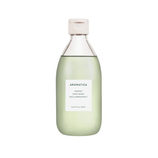 Aromatica Inspirit Body Wash Basil & Bergamot 300ml