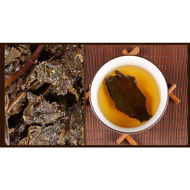 Чай Hunan Anhua Baishaxi 2017/2019 Чай Фу Юань Темный Золотой Цветок Чай Фу Чжуань 750г