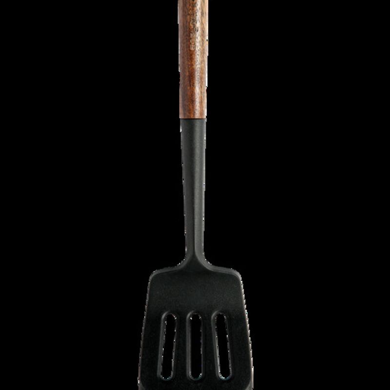 Katewaltz Easysilly Lunoa Net Flipper Wood Handle Silicone Cooking Utensils