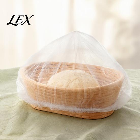 Proofing Basket Liners for Sourdough Non-woven Banneton Liners, Disposable Stretchable Fermentation Covers, Transparent Dough Covers Non Stick