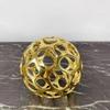 Creative Metal Hollow Ball Statue Crafts Golden Ball Geometric Ornaments Living Room Children's Room Ornaments Home Decoration