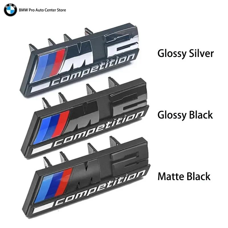 QHIT7 Hot For BMW 3D Emblem Car Front Grill Badge M1 M2 M3 M4 M5 M6 M7 M8 Competition E92 E93 F36 G01 G02 G05 G11 G12 G21 G29 G30 G31