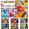 Kayou Naruto Новая T4W8 T2W9 Аниме Редкая Карта UR №01-10 Полный Набор Отдельная Карта Узумаки Аниме Коллекционная Карта Детская Игрушка Подарок