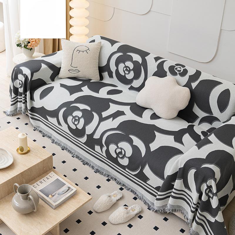 Новый всесезонный чехол для дивана из синели, ткань, полотенце, полный комплект, чехол для дивана, пылезащитное одеяло для диванной подушки