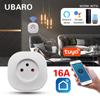 Israel Tuya Wifi Smart Socket App Control Support Google Home Alexa Voice Plug Timing Power Outlet 100-240v Home Appliance