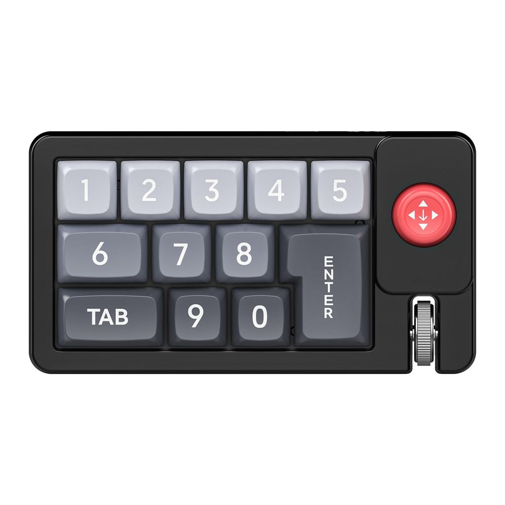 Macro Programming Mechanical Keyboard Numeric Keypad 12 Keys Joystick Control One Handed Keypad RGB Mini Gaming Keyboard K810