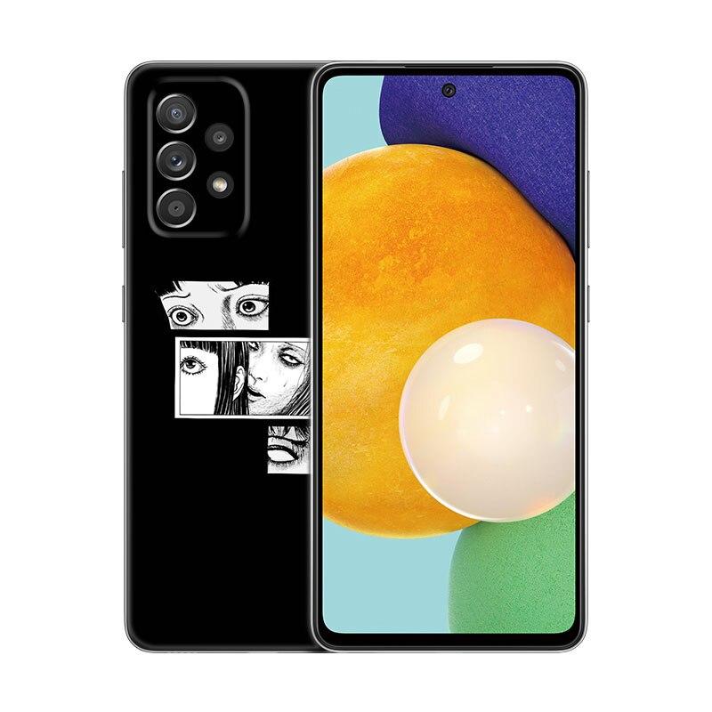 Junji Ito Terror Horror Anime Phone Case For Samsung A21 A30 A50 A52 S A13 A22 A32 4G A23 A33 A53 A73 5G A12 A31 A51 A70 A71 A72