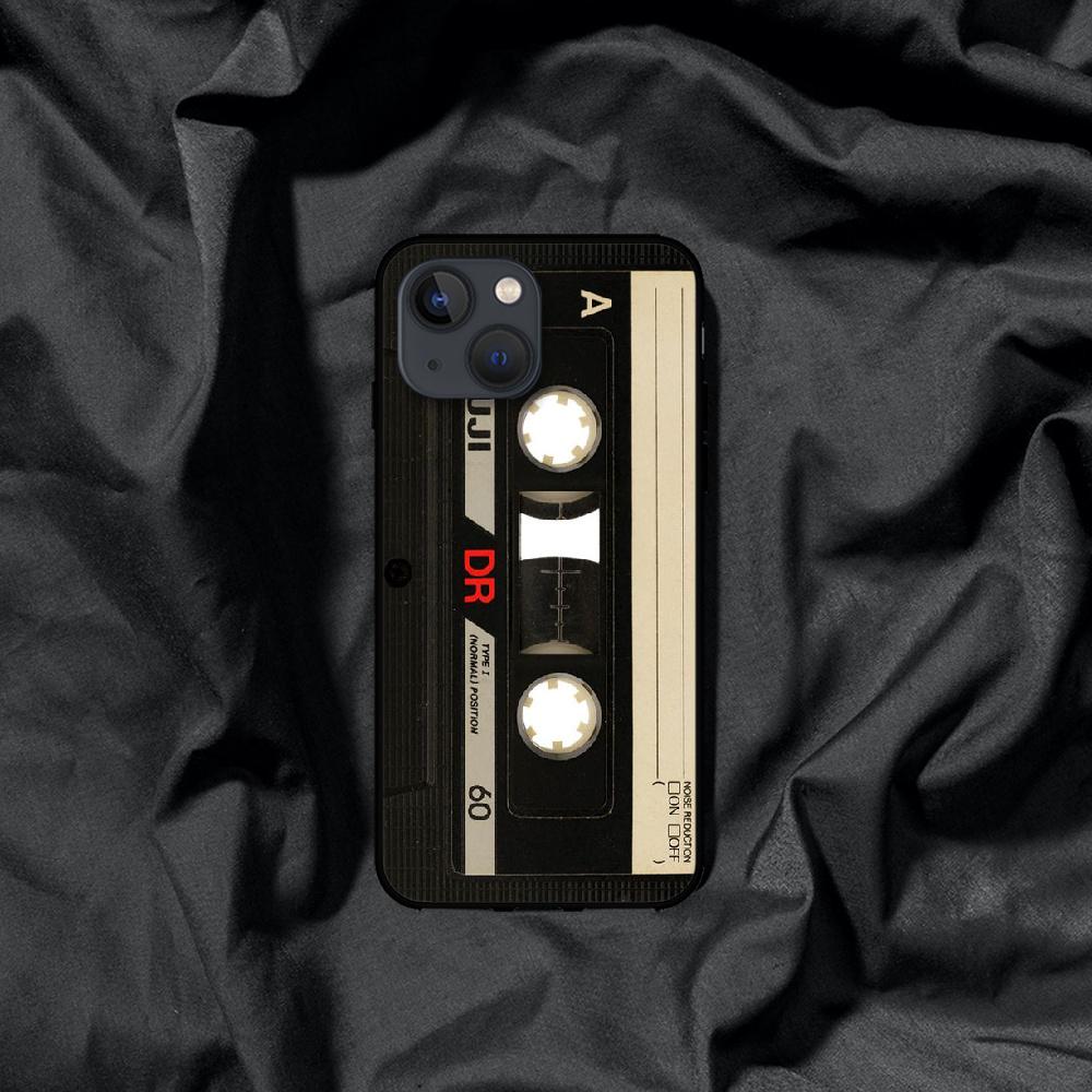 Чехол для телефона с кассетной лентой в стиле ретро для iPhone Samsung Galaxy Redmi Xiaomi Oppo OnePlus Note SA 7 8 9 10 11 12 13 14 20 21 22 23 53 54 Pro Max Plus Ultra