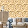 Military Camouflage Wallpaper Cream and Gold for Living Room and Bedroom 50x1000