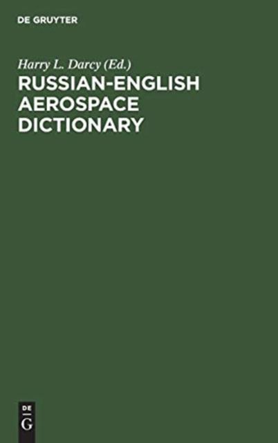The Russian-English Aerospace Dictionary Book