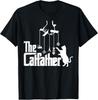 Funny Cat Dad Life The Catfather Fathers Day Mens Vintage T-Shirt Unisex T-Shirt