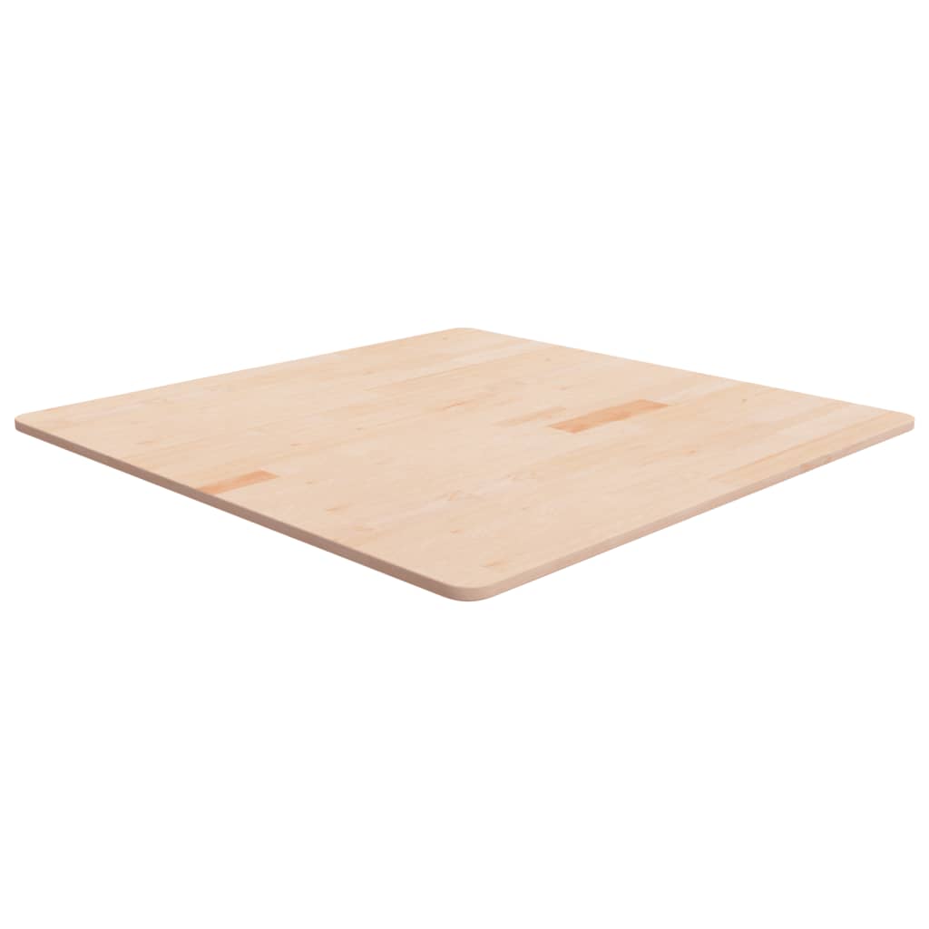 Vidaxl Kwadratowy Blat Do Stolika, 90X90X1,5 Cm, Surowe Drewno Dębowe