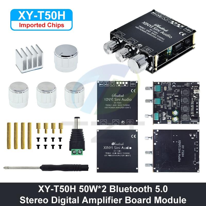 XY-T50H XY-T50L TPA3116D2 2x50 Вт Bluetooth 5.0 Сабвуфер HIFI Динамик Двухканальный Цифровой Аудио Усилитель Мощности Плата Стерео Усилитель