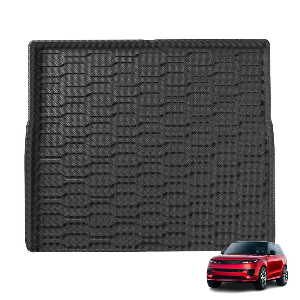 Smabee Left Drive for Range Rover Sport L461 2023-2026 TPE 3D Car Floor Mats Cargo Liner Trunk Pad Black Waterproof Accessories