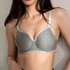 Женский сексуальный бюстгальтер Push Up Bralette, бесшовный, беспроводной, для сна, мягкий, с принтом букв, нижнее белье, удобное нижнее белье