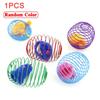 Cat Toy Balls Funny Stretchable Kitten Springs Toys Interactive Balls Color Cat Self-entertainm V8X1