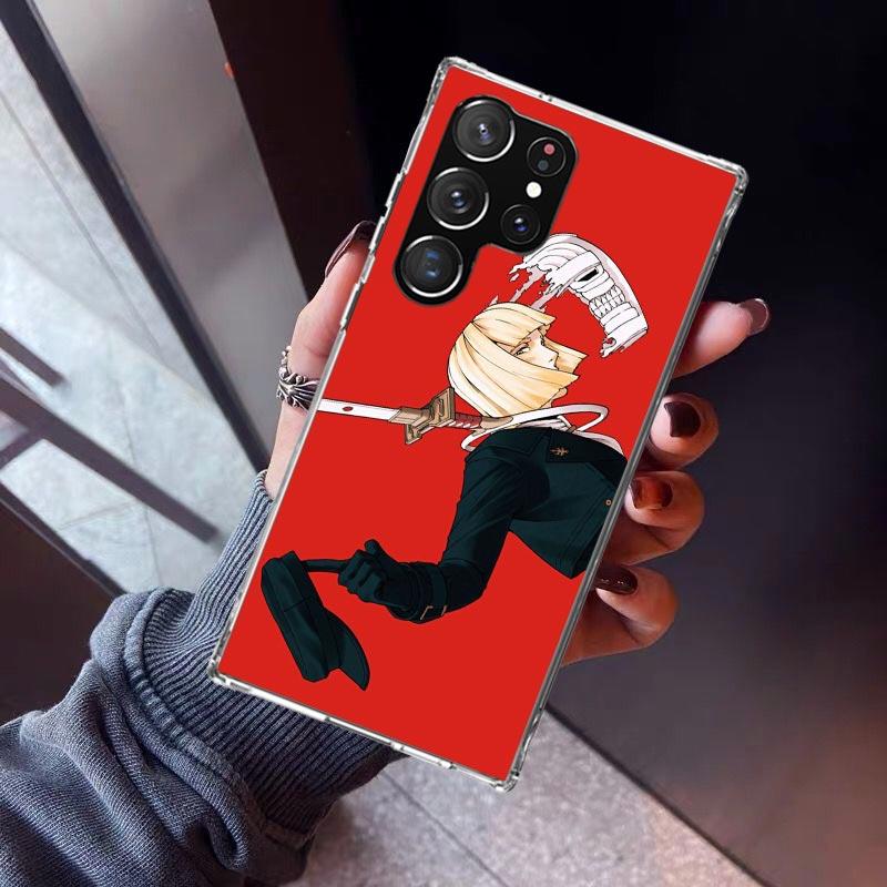 Чехол для телефона Bleach Синдзи Хирако для Samsung Galaxy S26 S25 Edge S24 S23 Ultra S22 Plus S21 S20 FE Мягкая задняя крышка из ТПУ Funda Gala
