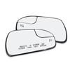 ABLZ-For Ford Fusion 2013- Left & Right Car Door Side Rearview Mirror Glass With Heated DS7Z17K707F, DS7Z17K707B