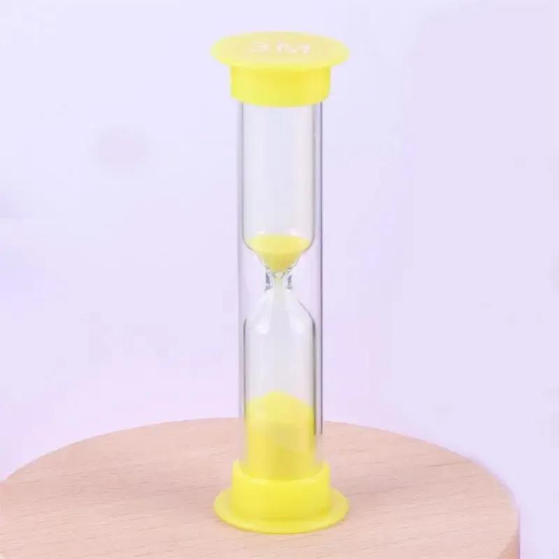 1/6pcs Sand Clock Colorful Hourglass Timer 0.5/1/2/3/5/10 Hour Glass Minutes Kitchen Kids Room Clocks Home Decor Garden Watch