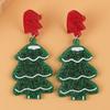 Christmas Earrings Collection With Santa Stars Bells And Bear Shapes For Women