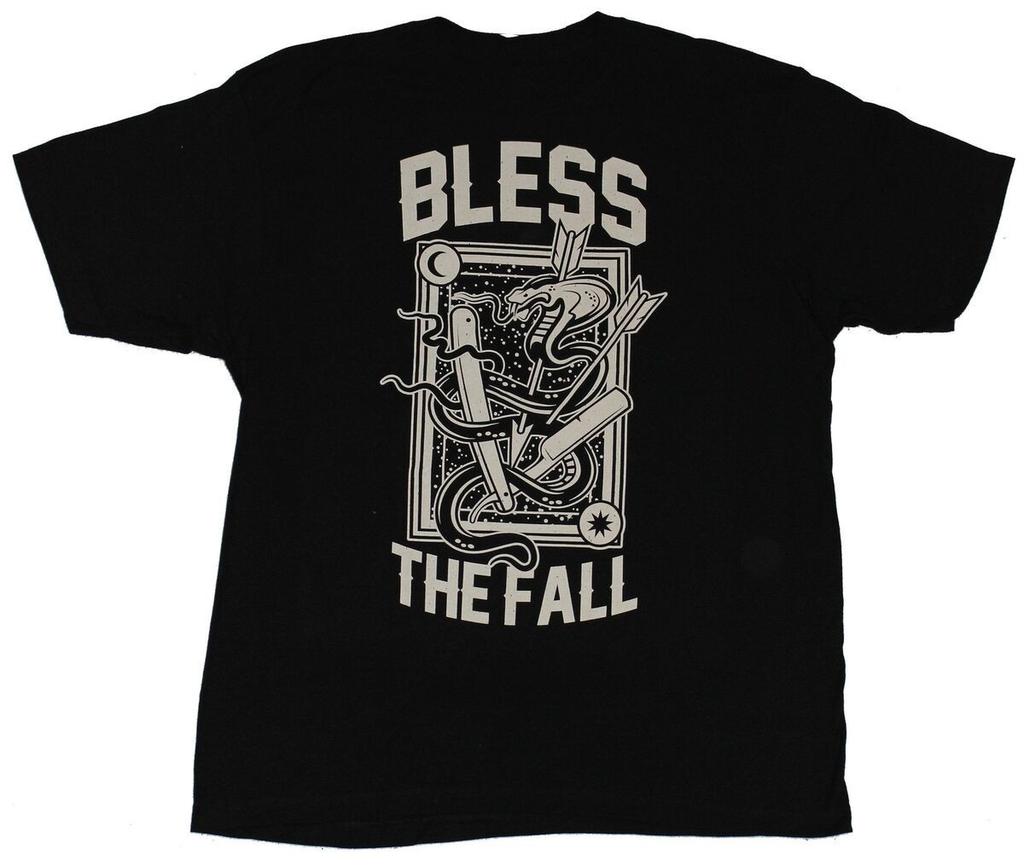Vtg Blessthefall Band Gift For Fans Cotton Black Full Size Unisex Shirt BL731