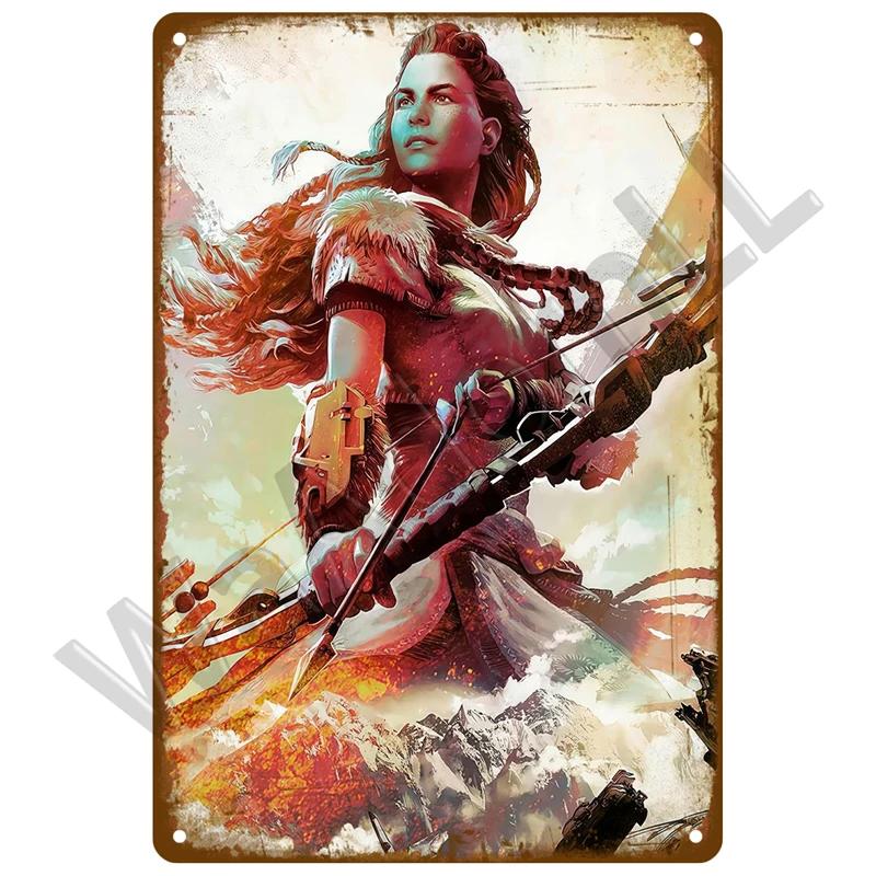 Vintage Films Poster Retro Tin Sign Aesthetic Living Room Cinema Metal Sign Industrial Deco Home Metal Wall Decor Decoration