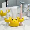 Cartoon Toothbrush Storage Racks Ceramic Toothpaste Stand Creative Washbasin Rack  Vanity