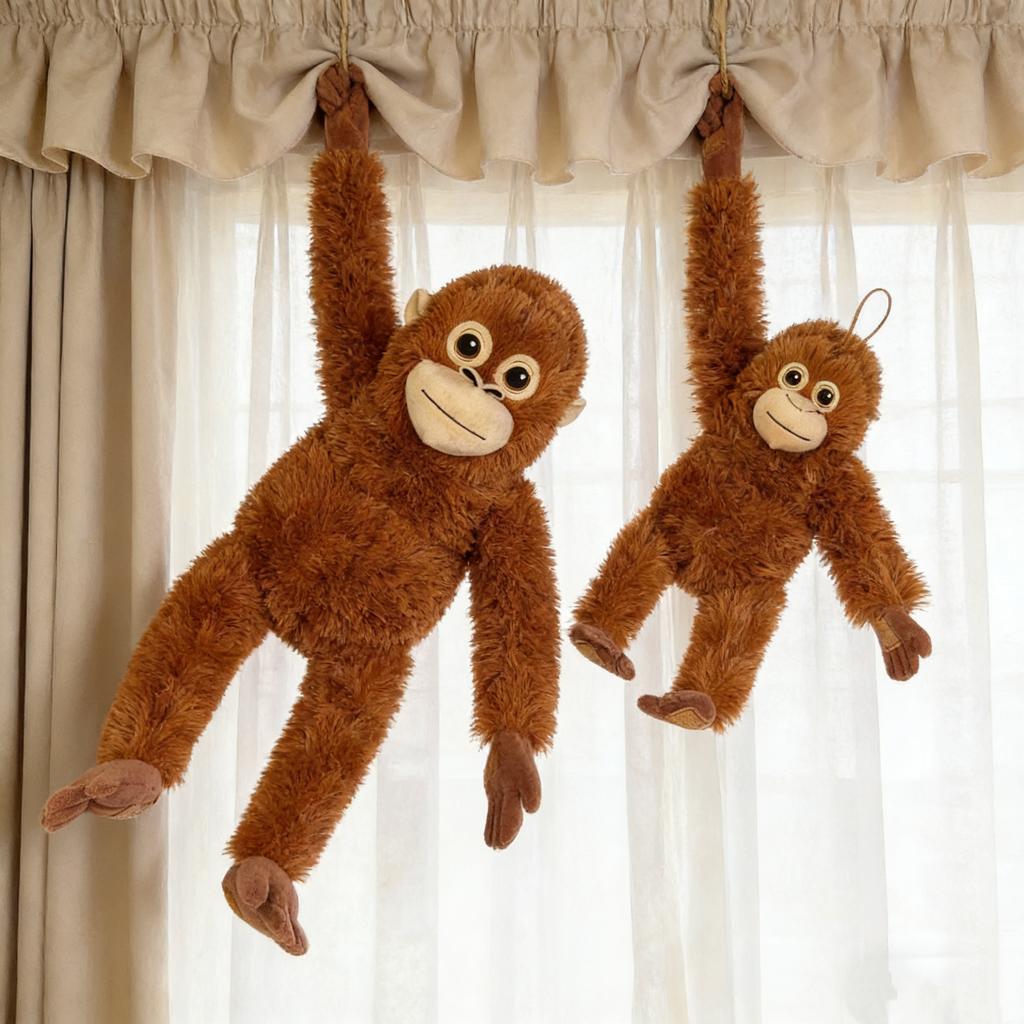 40/66Cm Cartoon Monkey Punch Long Arm Monkey Gorilla Soft Stuffed Doll Room Decor Animal Loves Comfort Toy For Boy Girls